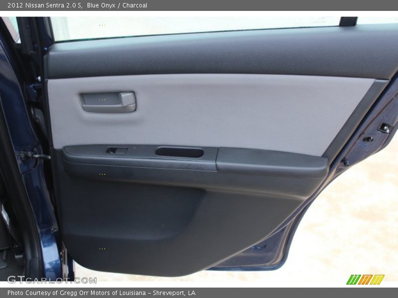 Blue Onyx / Charcoal 2012 Nissan Sentra 2.0 S