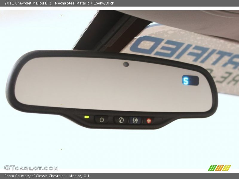 Mocha Steel Metallic / Ebony/Brick 2011 Chevrolet Malibu LTZ