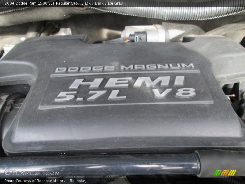 Black / Dark Slate Gray 2004 Dodge Ram 1500 SLT Regular Cab