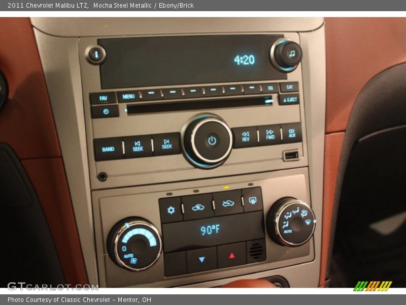 Controls of 2011 Malibu LTZ