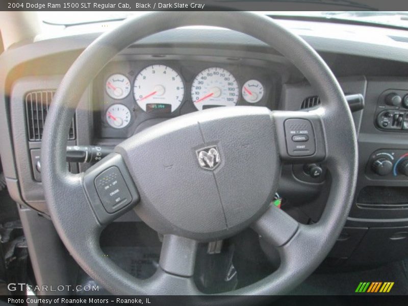 Black / Dark Slate Gray 2004 Dodge Ram 1500 SLT Regular Cab