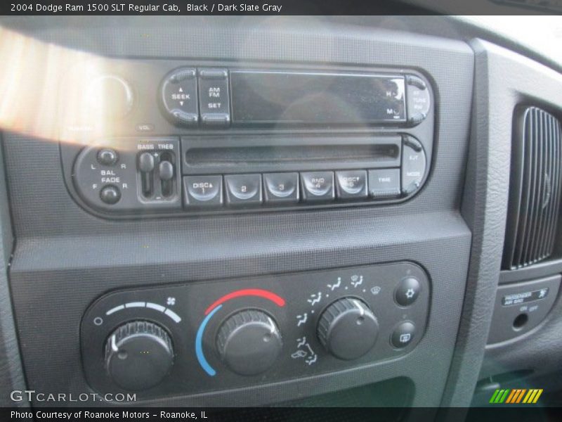 Black / Dark Slate Gray 2004 Dodge Ram 1500 SLT Regular Cab