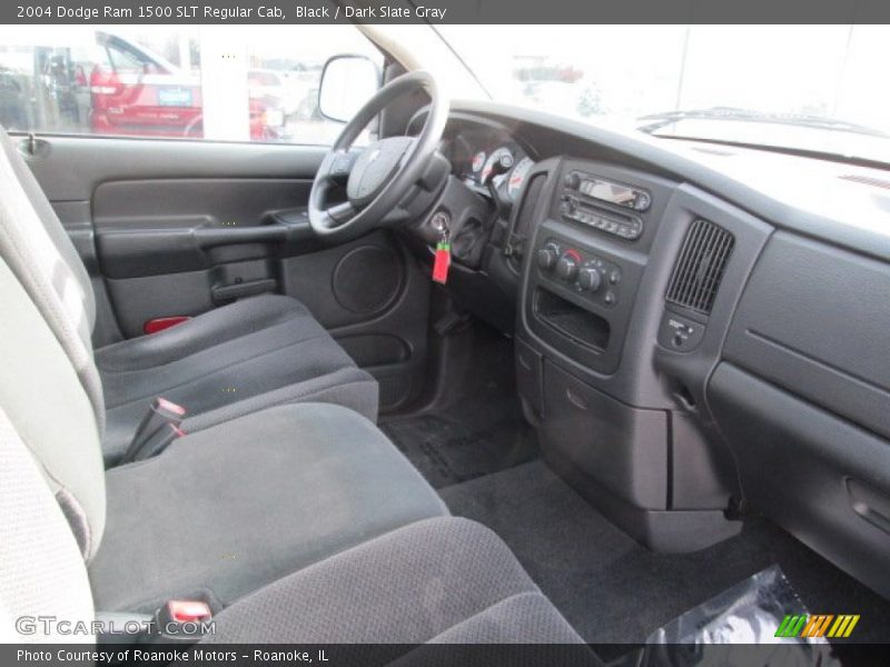 Black / Dark Slate Gray 2004 Dodge Ram 1500 SLT Regular Cab