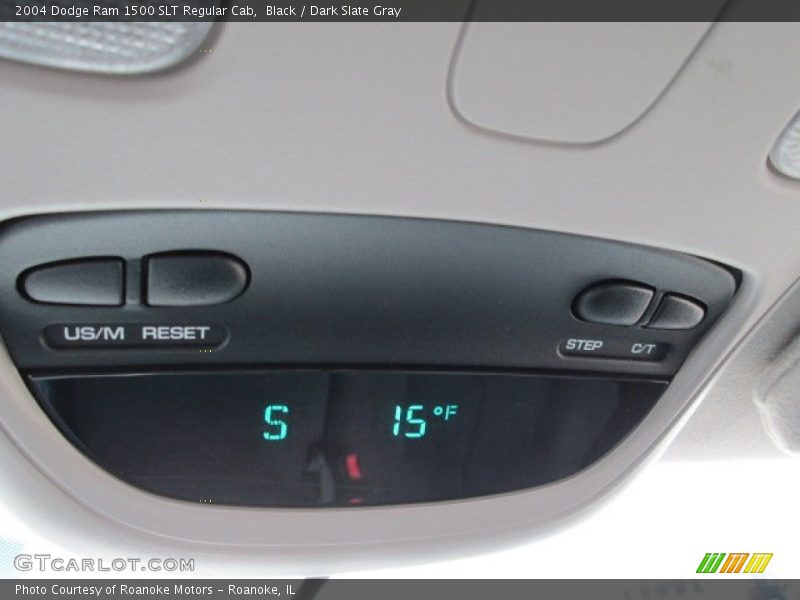 Black / Dark Slate Gray 2004 Dodge Ram 1500 SLT Regular Cab