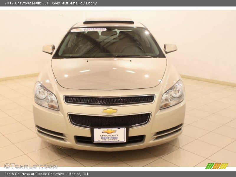 Gold Mist Metallic / Ebony 2012 Chevrolet Malibu LT