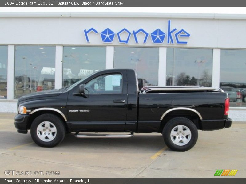 Black / Dark Slate Gray 2004 Dodge Ram 1500 SLT Regular Cab