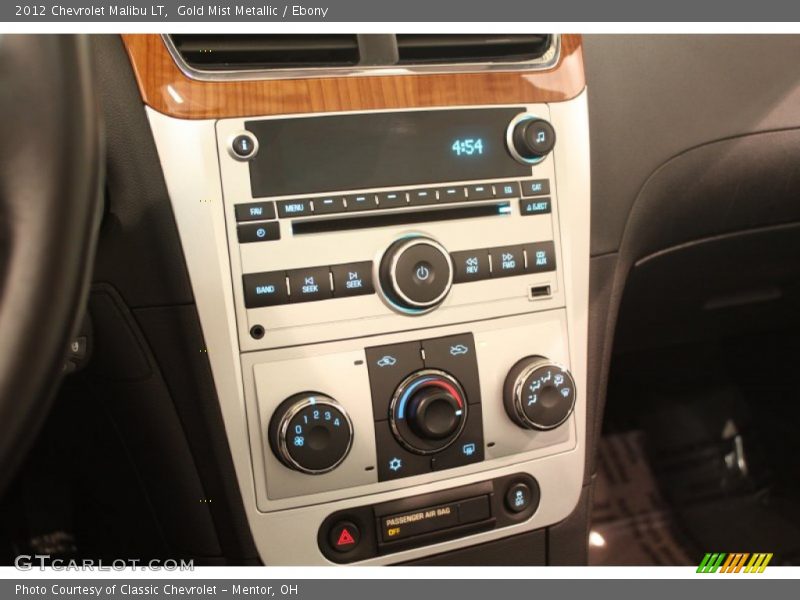 Gold Mist Metallic / Ebony 2012 Chevrolet Malibu LT