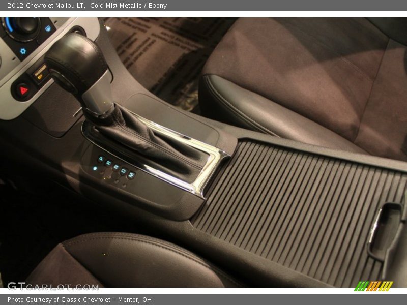 Gold Mist Metallic / Ebony 2012 Chevrolet Malibu LT