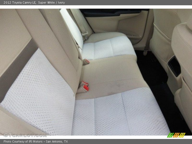 Super White / Ivory 2012 Toyota Camry LE