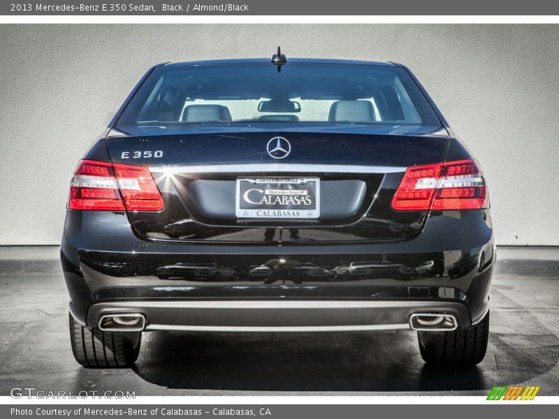 Black / Almond/Black 2013 Mercedes-Benz E 350 Sedan