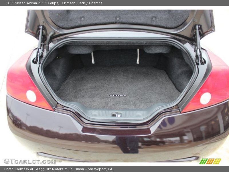 Crimson Black / Charcoal 2012 Nissan Altima 2.5 S Coupe