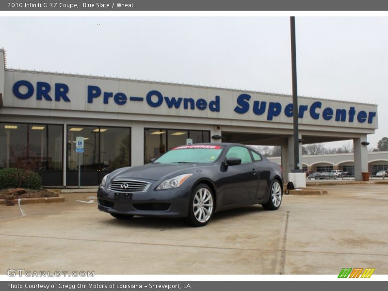 Blue Slate / Wheat 2010 Infiniti G 37 Coupe