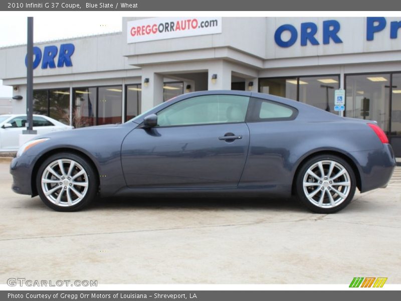 Blue Slate / Wheat 2010 Infiniti G 37 Coupe