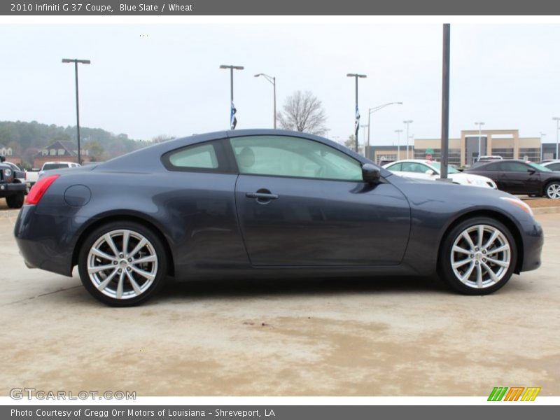 Blue Slate / Wheat 2010 Infiniti G 37 Coupe