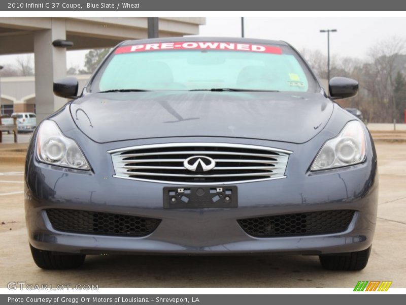 Blue Slate / Wheat 2010 Infiniti G 37 Coupe