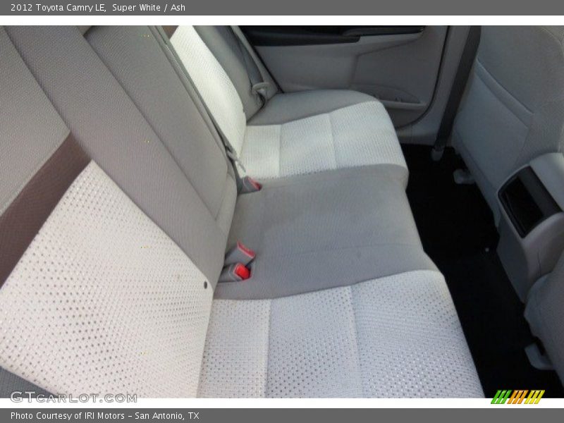 Super White / Ash 2012 Toyota Camry LE
