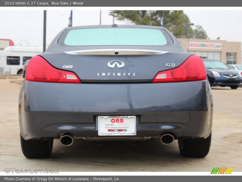 Blue Slate / Wheat 2010 Infiniti G 37 Coupe