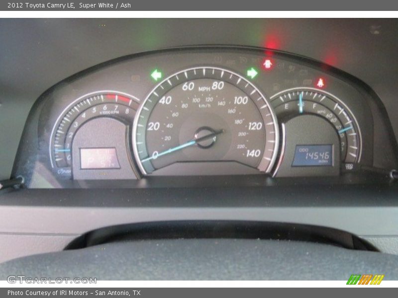 Super White / Ash 2012 Toyota Camry LE