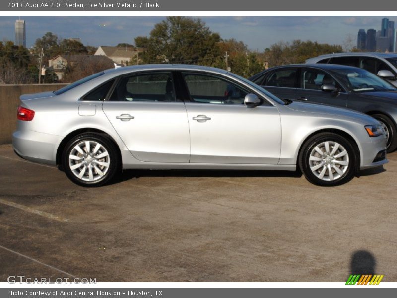 Ice Silver Metallic / Black 2013 Audi A4 2.0T Sedan
