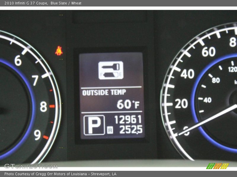 Blue Slate / Wheat 2010 Infiniti G 37 Coupe