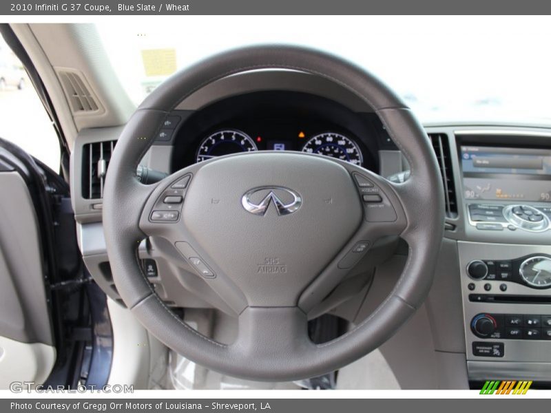 Blue Slate / Wheat 2010 Infiniti G 37 Coupe
