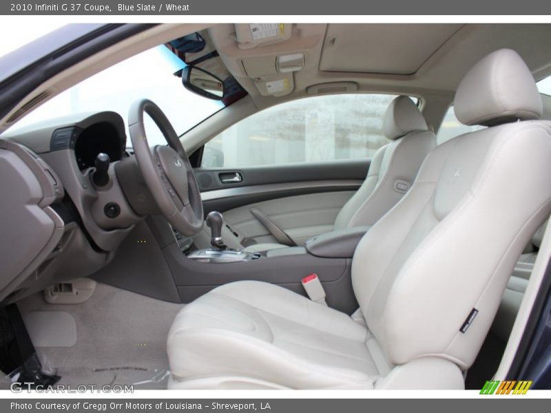 Blue Slate / Wheat 2010 Infiniti G 37 Coupe