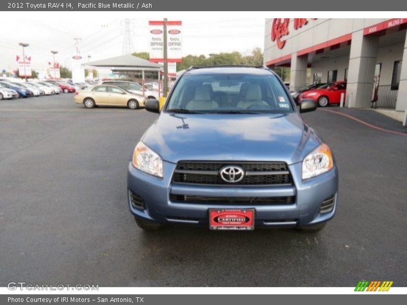 Pacific Blue Metallic / Ash 2012 Toyota RAV4 I4