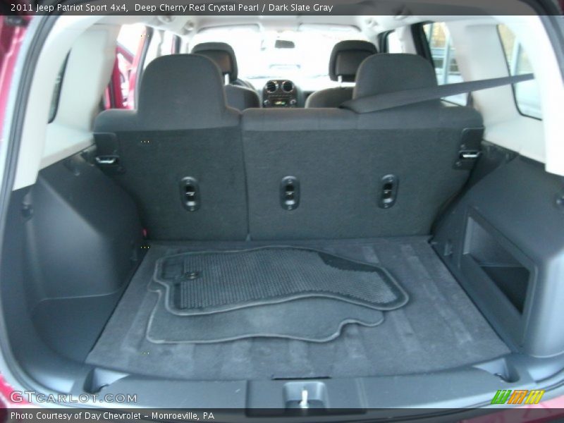 Deep Cherry Red Crystal Pearl / Dark Slate Gray 2011 Jeep Patriot Sport 4x4