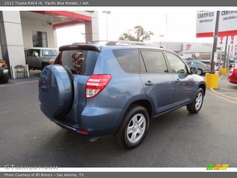 Pacific Blue Metallic / Ash 2012 Toyota RAV4 I4