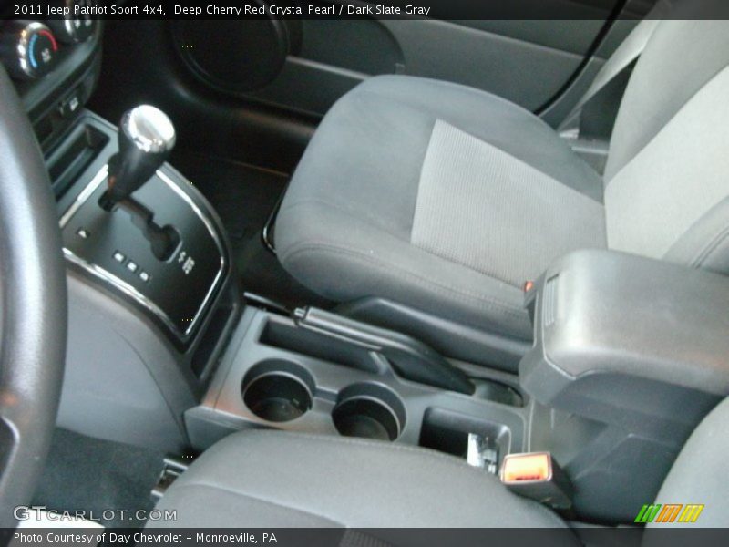 Deep Cherry Red Crystal Pearl / Dark Slate Gray 2011 Jeep Patriot Sport 4x4