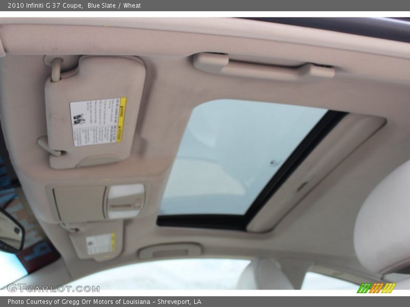 Blue Slate / Wheat 2010 Infiniti G 37 Coupe