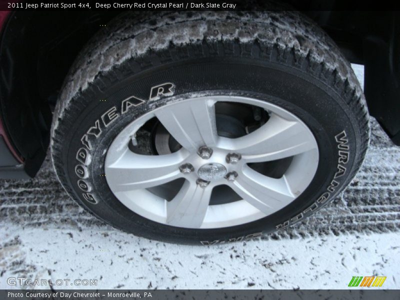 Deep Cherry Red Crystal Pearl / Dark Slate Gray 2011 Jeep Patriot Sport 4x4