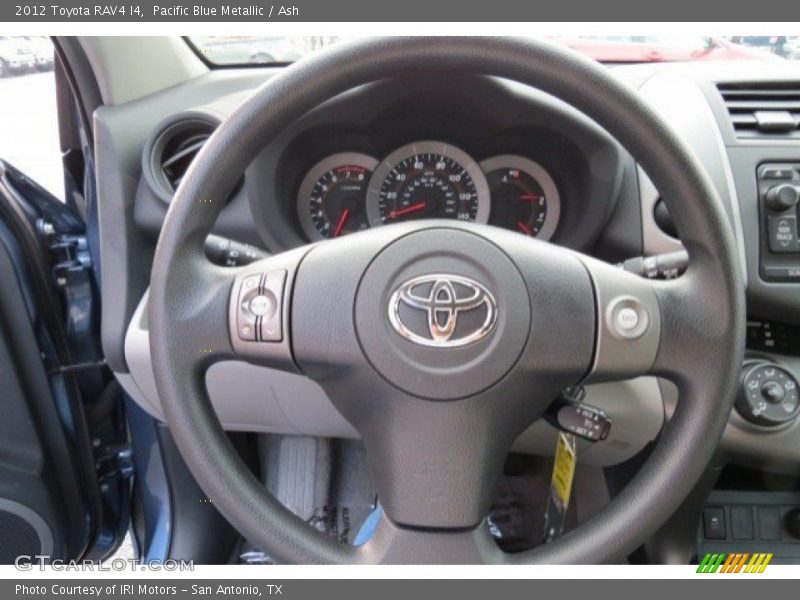 Pacific Blue Metallic / Ash 2012 Toyota RAV4 I4