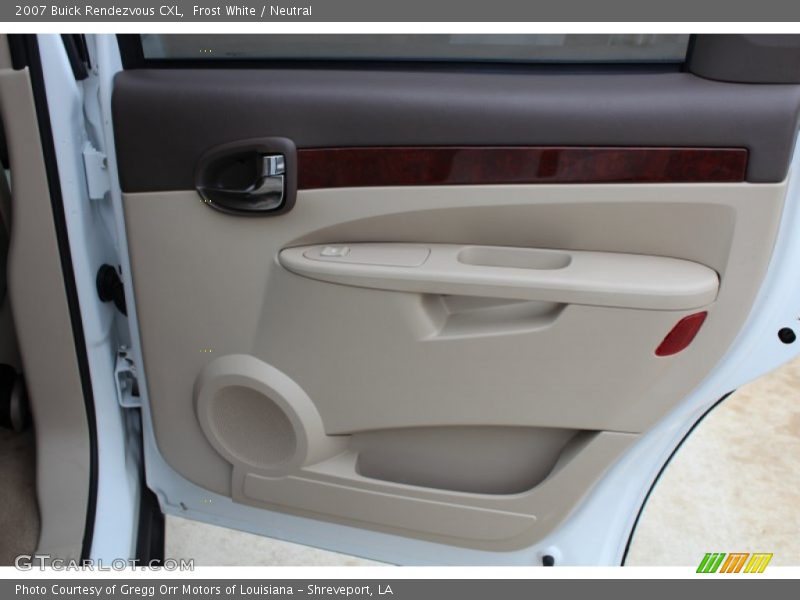 Frost White / Neutral 2007 Buick Rendezvous CXL