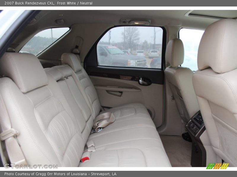 Frost White / Neutral 2007 Buick Rendezvous CXL
