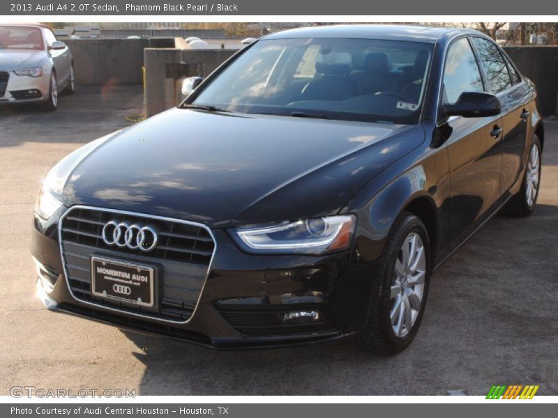 Phantom Black Pearl / Black 2013 Audi A4 2.0T Sedan