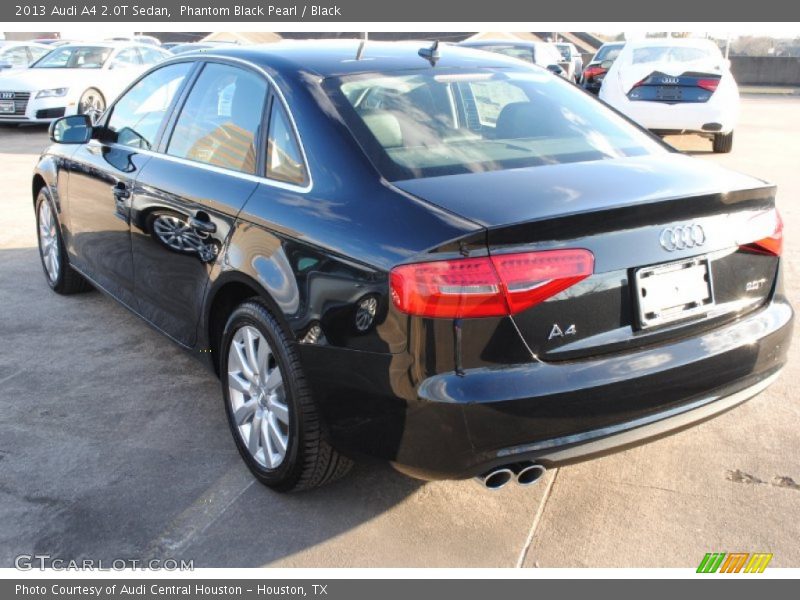 Phantom Black Pearl / Black 2013 Audi A4 2.0T Sedan