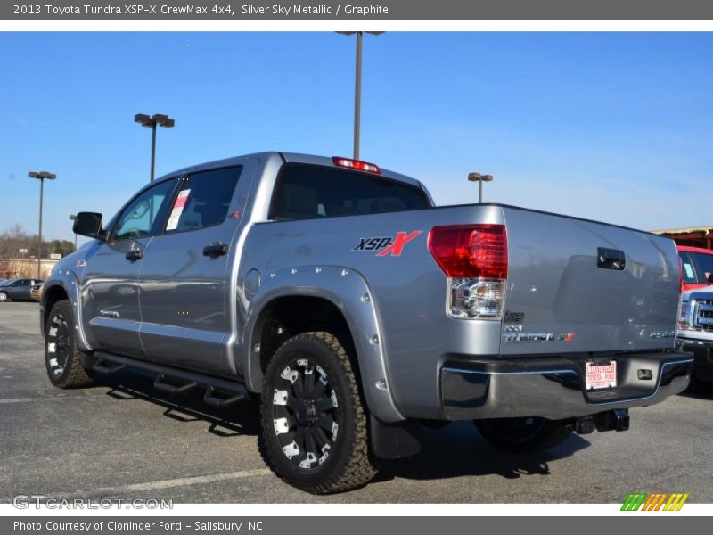  2013 Tundra XSP-X CrewMax 4x4 Silver Sky Metallic