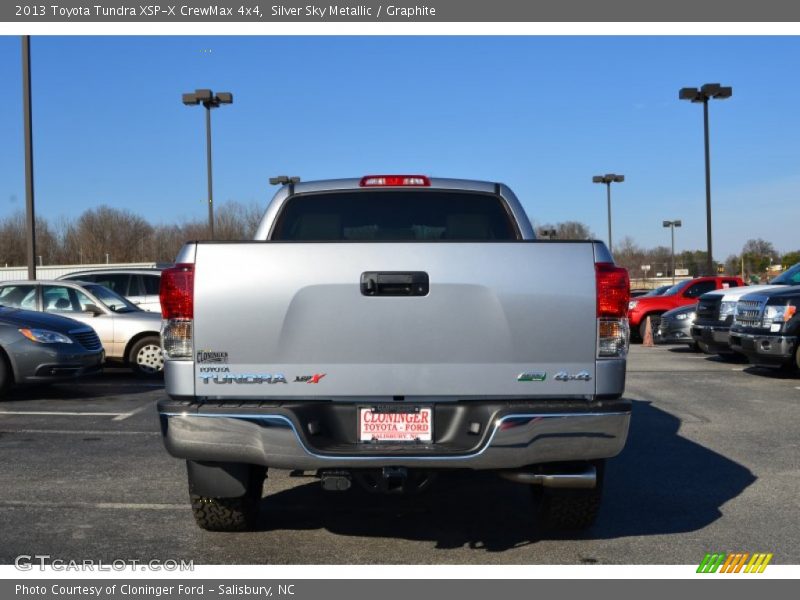 Silver Sky Metallic / Graphite 2013 Toyota Tundra XSP-X CrewMax 4x4