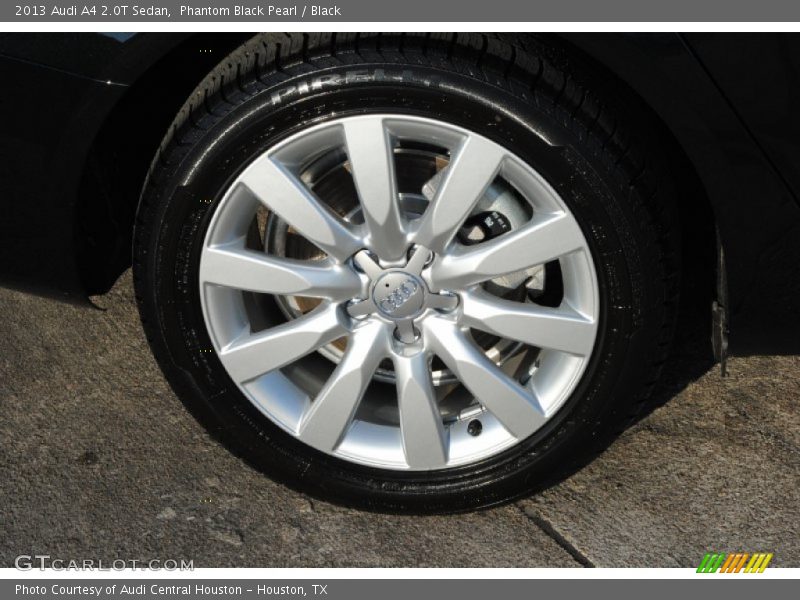 Phantom Black Pearl / Black 2013 Audi A4 2.0T Sedan