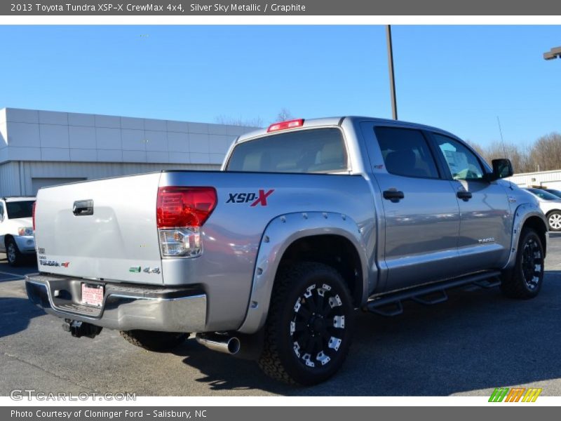 Silver Sky Metallic / Graphite 2013 Toyota Tundra XSP-X CrewMax 4x4