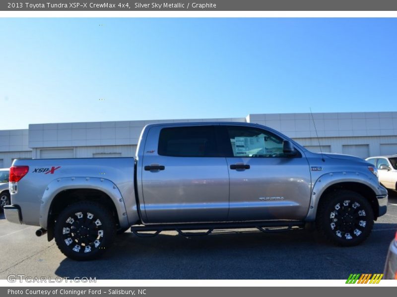 Silver Sky Metallic / Graphite 2013 Toyota Tundra XSP-X CrewMax 4x4