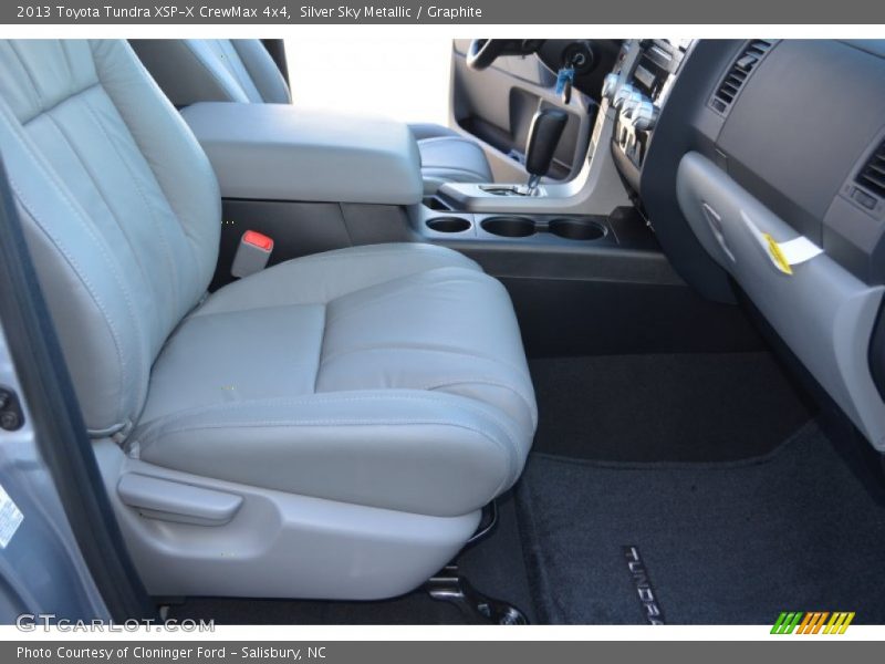 Front Seat of 2013 Tundra XSP-X CrewMax 4x4