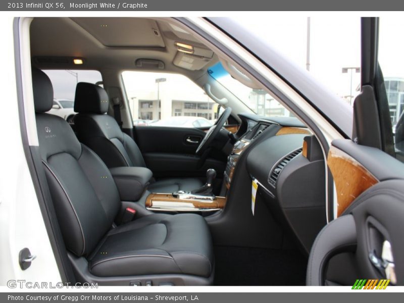  2013 QX 56 Graphite Interior