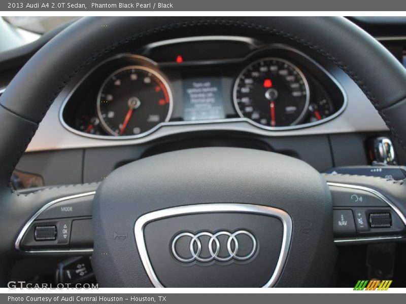 Phantom Black Pearl / Black 2013 Audi A4 2.0T Sedan