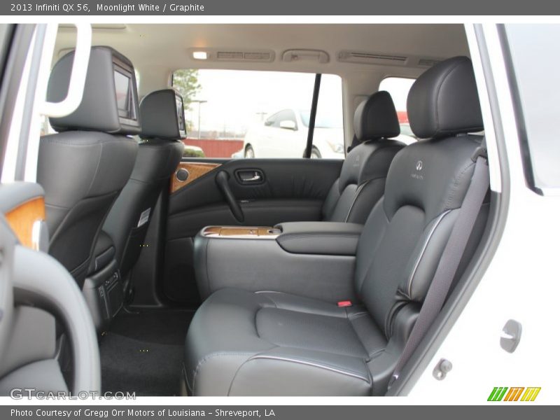 Rear Seat of 2013 QX 56