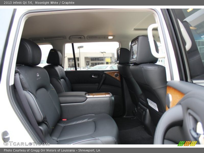 Rear Seat of 2013 QX 56
