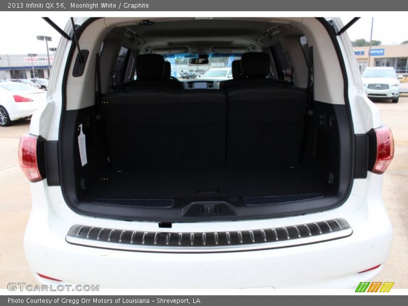 Moonlight White / Graphite 2013 Infiniti QX 56