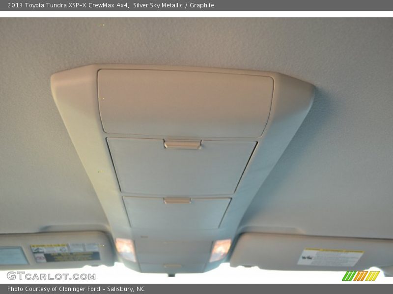 Silver Sky Metallic / Graphite 2013 Toyota Tundra XSP-X CrewMax 4x4