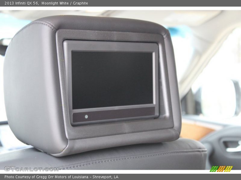 Entertainment System of 2013 QX 56